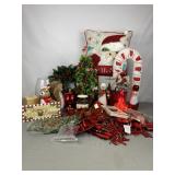 Longaberger, Avon & Christmas Decor Lot