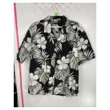 Pacific Legend Black Floral Shirt