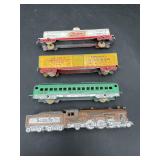 Tootsietoy Santa Fe Train Cars - 4