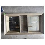 Turner Mfg Double Shadow Box Mirror, 24.5x46