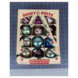 Shiny Brite Boxed Christmas Ornaments, 12 Pc