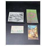 Yayoi Kusama Postcard & Mini Art Lot