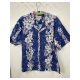 Halekulani Blue Floral Shirt 2XL