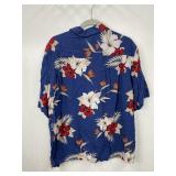 George Blue Tropical Shirt XL/46ï¿½48