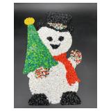 Popcorn Plastic Christmas Panda Decor