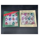 Hand-Decorated Glass Christmas Ornaments - 24