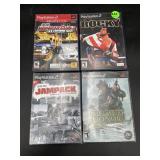 4 PS2 Games - Rocky, Midnight Club & More