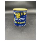 Planters Cocktail Peanuts 16 oz Advertising Can