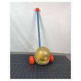 Vintage Fisher-Price Corn Popper Push Toy