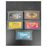 5 Game Boy Advance Games - Kingdom Hearts & More