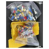 Bulk LEGO Bricks w/ Storage Box & Baseplates