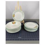 12 Pc Citation Garden Trellis Stoneware