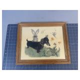 George Buckett 1963 Dachshund Print