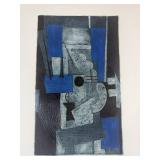 Signed Chaim 2011 Linocut Print 2/3