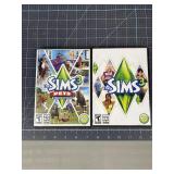 12 The Sims 2 & 3 PC Game Cases