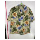Pacific Legend Green Floral Shirt