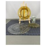 Pressed Glass Serveware & Clementine Glass