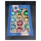 Coby USA Glass Christmas Ornaments - 12