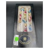 Christopher Radko Santa Glass Garland