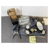 Vintage Gauges, American Flyer Transformer & Tools