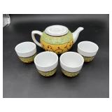 Pier 1 Orient China Tea Set, 5 Pc