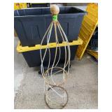 Metal Garden Obelisk Topiary, 45 in