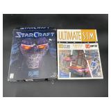 StarCraft & Maxis PC Game Lot