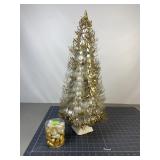 Vintage Tinsel Tabletop Christmas Tree