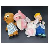Vintage Japan Cloth Dolls & Plush Animals, 4