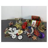 Mixed Christmas Ornaments & Holiday Decor