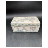 Chinoiserie Crane Porcelain Planter