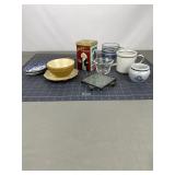 Droste Cocoa Tin & Mixed Tableware