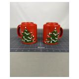 Waechtersbach Christmas Tree Mugs, 4