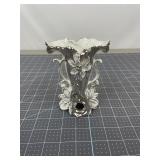 German Silberauflage Silver Overlay Vase
