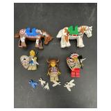 Vintage LEGO Western Indians & Horses