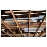 Vintage Metal Postal Sorting Shelving