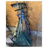 Large Lot Rakes, Shovels & Yard Tools