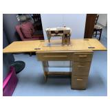 Singer 401A Slant-O-Matic w/ Cabinet
