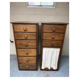 Handcrafted Wood Cabinets w/ Dovetail Joinery