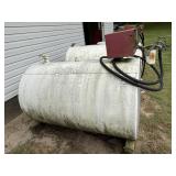 300 Gal Diesel Tank w/ Fill-Rite Pump & Meter