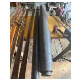 Rubber Floor Mat & Lawn/Weed Fabric