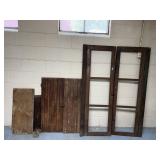 Antique Cabinet Doors & Wainscot Salvage