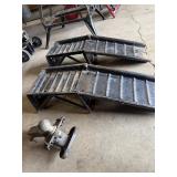 2 Steel Auto Ramps & Trailer Hitch