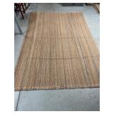 Woven Earth-Tone Area Rug 5'10' x 8'7'