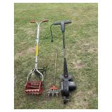 Craftsman Edger & 2 Manual Garden Tools