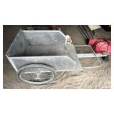 Homemade Plywood 2-Wheel Utility Trailer