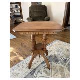 Antique Eastlake-Style Wood Parlor Table