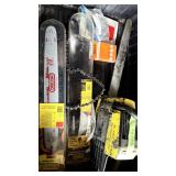 3 Chainsaws, Bars & Chains - Parts/Repair