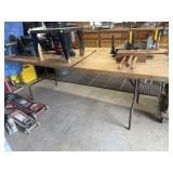 5'3' Wood-Top Folding Work Table