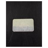 One Gram .999 Fine Silver Bar